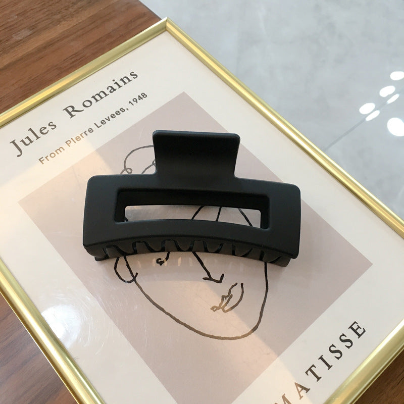 Simple Plastic Hair Clip