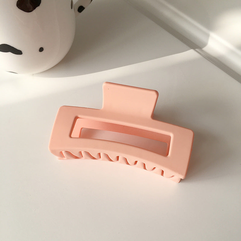 Simple Plastic Hair Clip