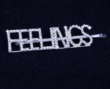 Letter Hair Clip